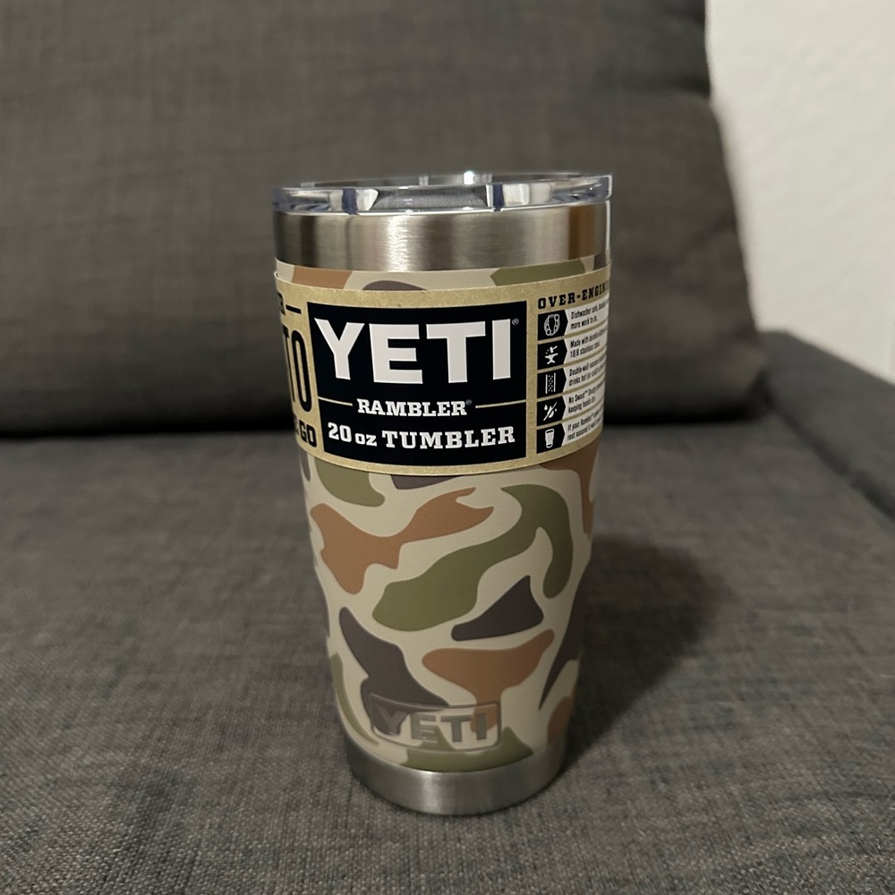 Yeti Rambler 20oz Tumbler Duck Camo
